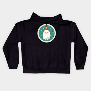 Persian Cat Xmas  Ornament, Love Cats Kids Hoodie